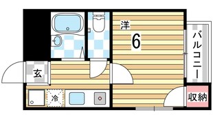 ハイツミドリの物件間取画像